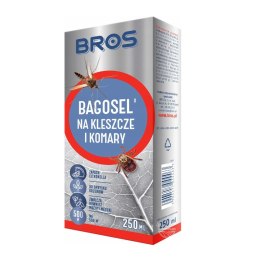 Bagosel na komary, meszki, muchy i kleszcze 250ml BROS