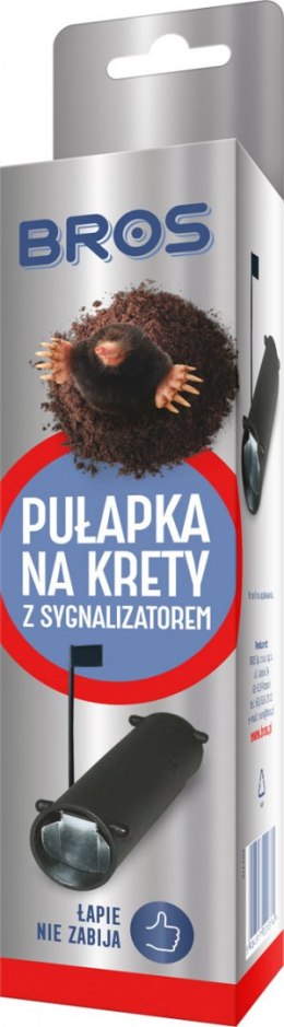 Pułapka na krety z sygnalizatorem BROS