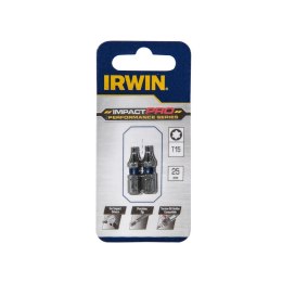 Bit do wiertarki TORX T15 dł 25mm Impact Pro 2szt IRWIN