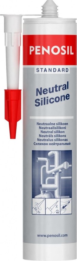 Silikon neutralny biały 310ml PENOSIL