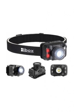 Latarka czołowa akumulatorowa LIBOX 3LED 260lm