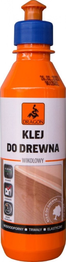 Klej do drewna wikolowy 0,5L Dragon