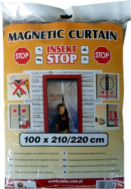 Moskitiera magnetyczna 100x210 biała