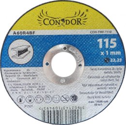 Tarcza do cięcia metalu 230x2,0mm/10szt CONDOR